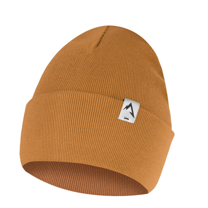 Czapka Dziecięca Jednowarstwowa Wiosenna Brązowa