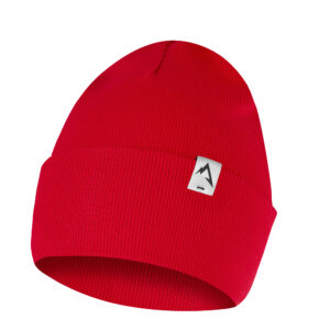 Czapka Dziecięca Jednowarstwowa Wiosenna Czerwona
