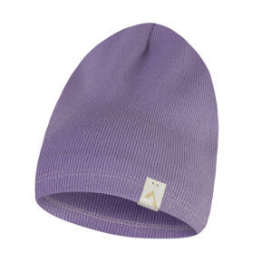 czapka dziecieca jednowarstwowa fioletowa