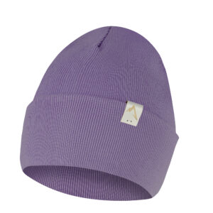 Czapka Dziecięca Jednowarstwowa Wiosenna Fioletowa