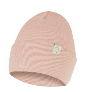Czapka Dziecięca Jednowarstwowa Wiosenna Brudny Róż