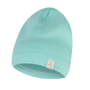czapka dziecieca jednowarstwowa turkusowa