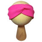 opaska dziecieca z przeplotką fuksjowy